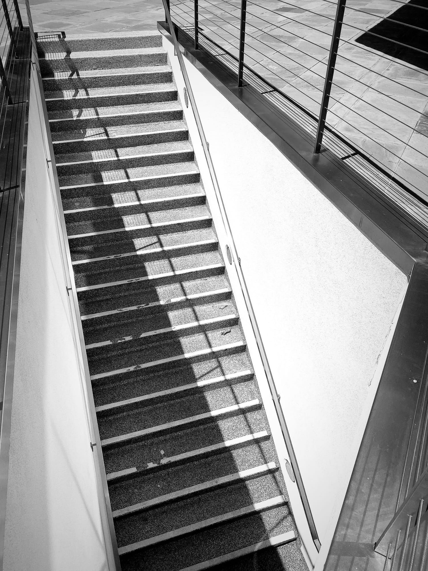 Colorado Center Park: B&W Lines