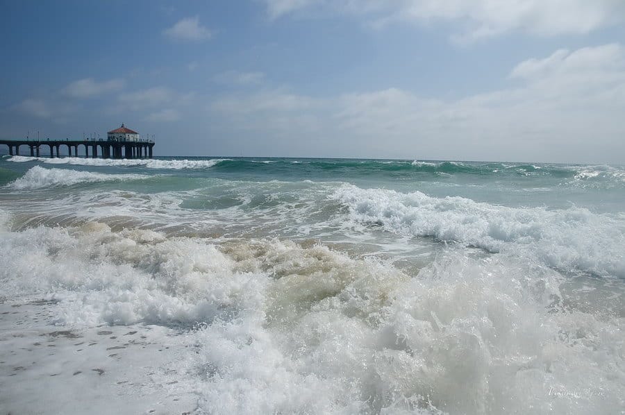 Океан. Manhattan Beach