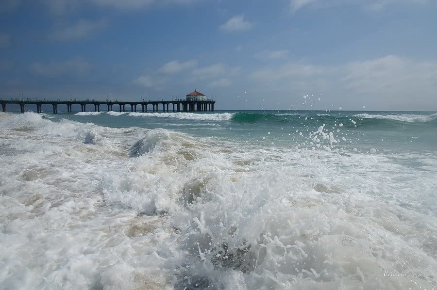Океан. Manhattan Beach