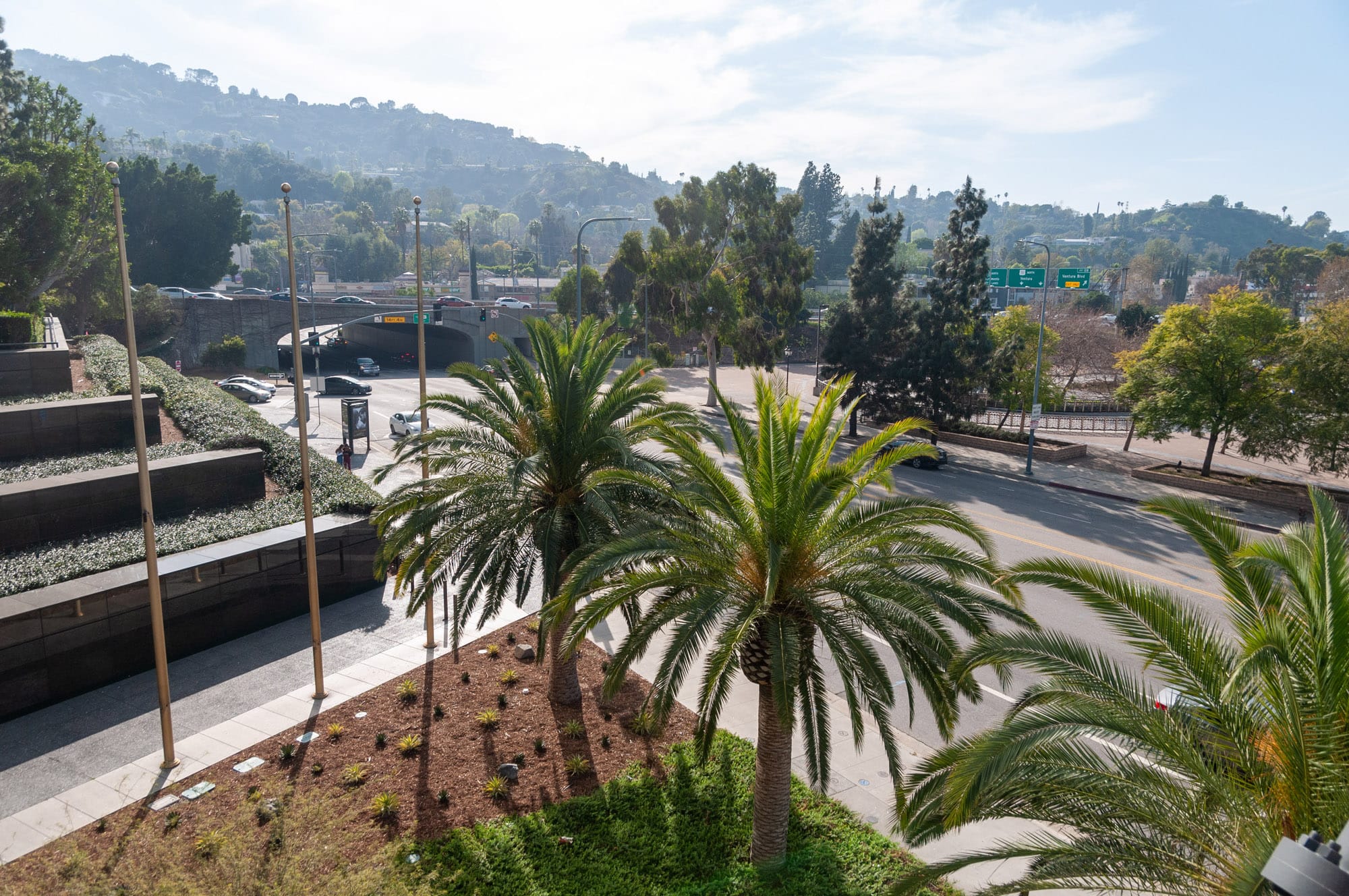 Universal City и Jerome C. Daniel Overlook above the Hollywood Bowl