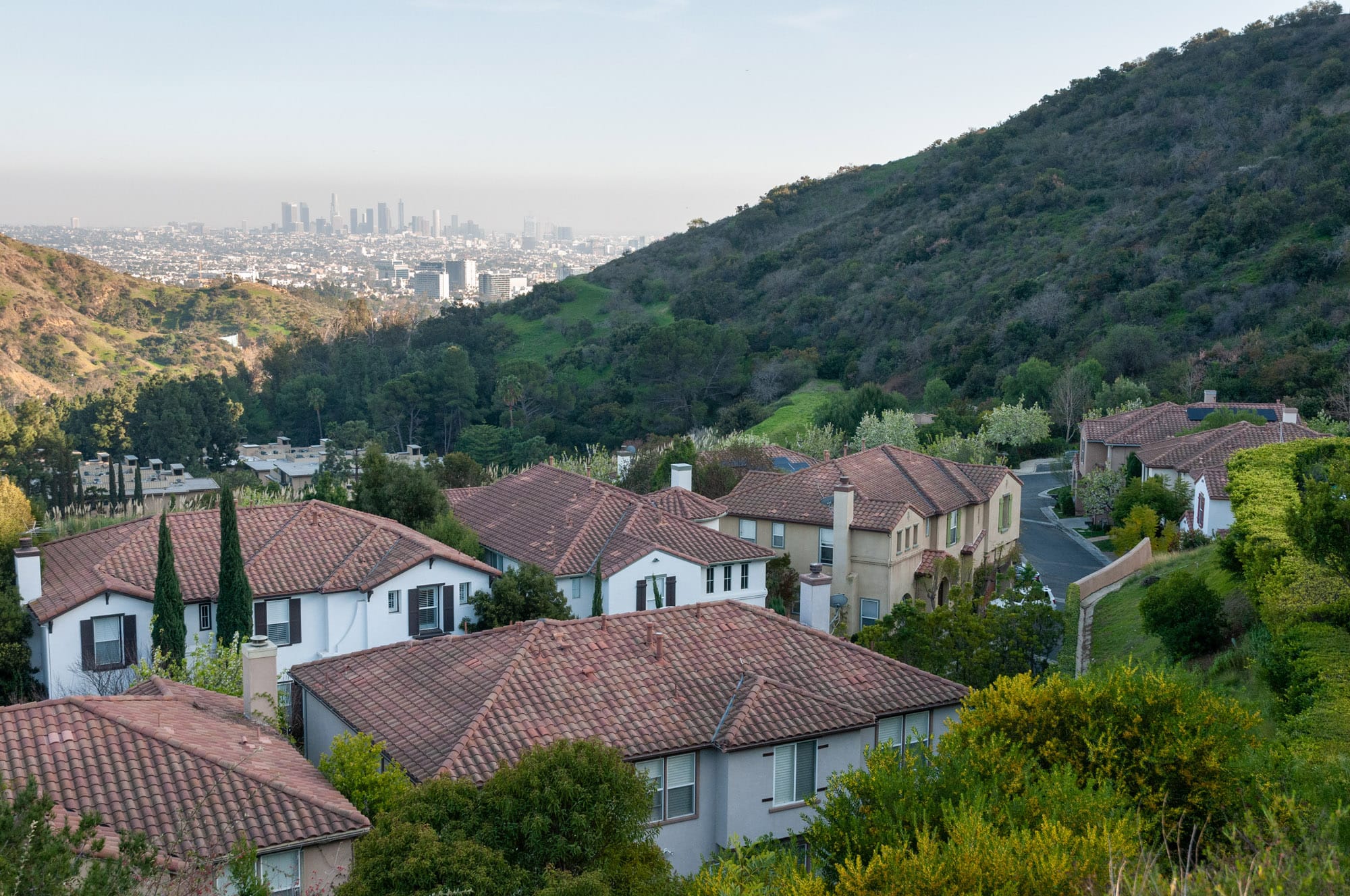 Universal City и Jerome C. Daniel Overlook above the Hollywood Bowl